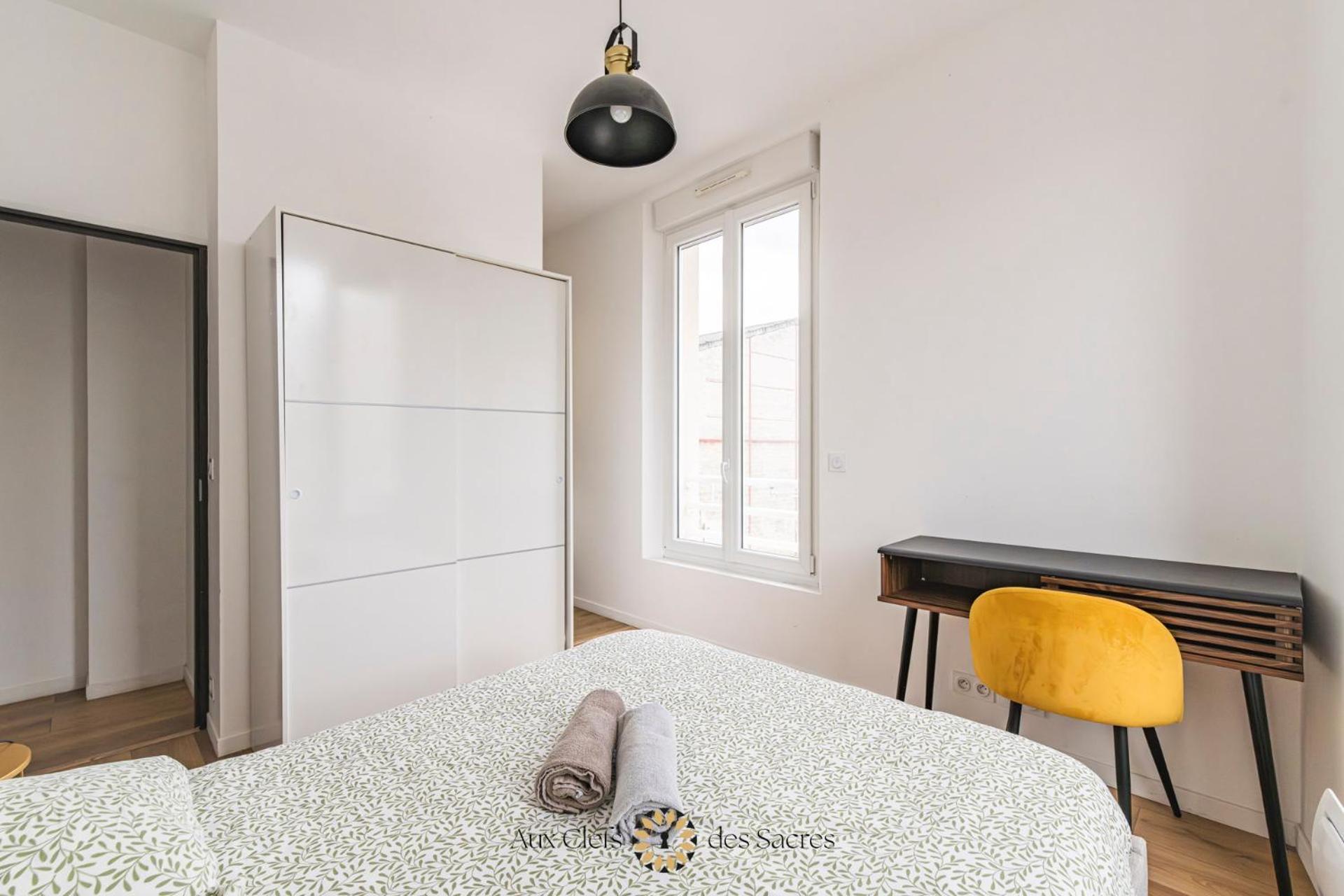 Ponsardin #55 Spacieux Appartement 3 Ch 6 Couchages Reims Luaran gambar