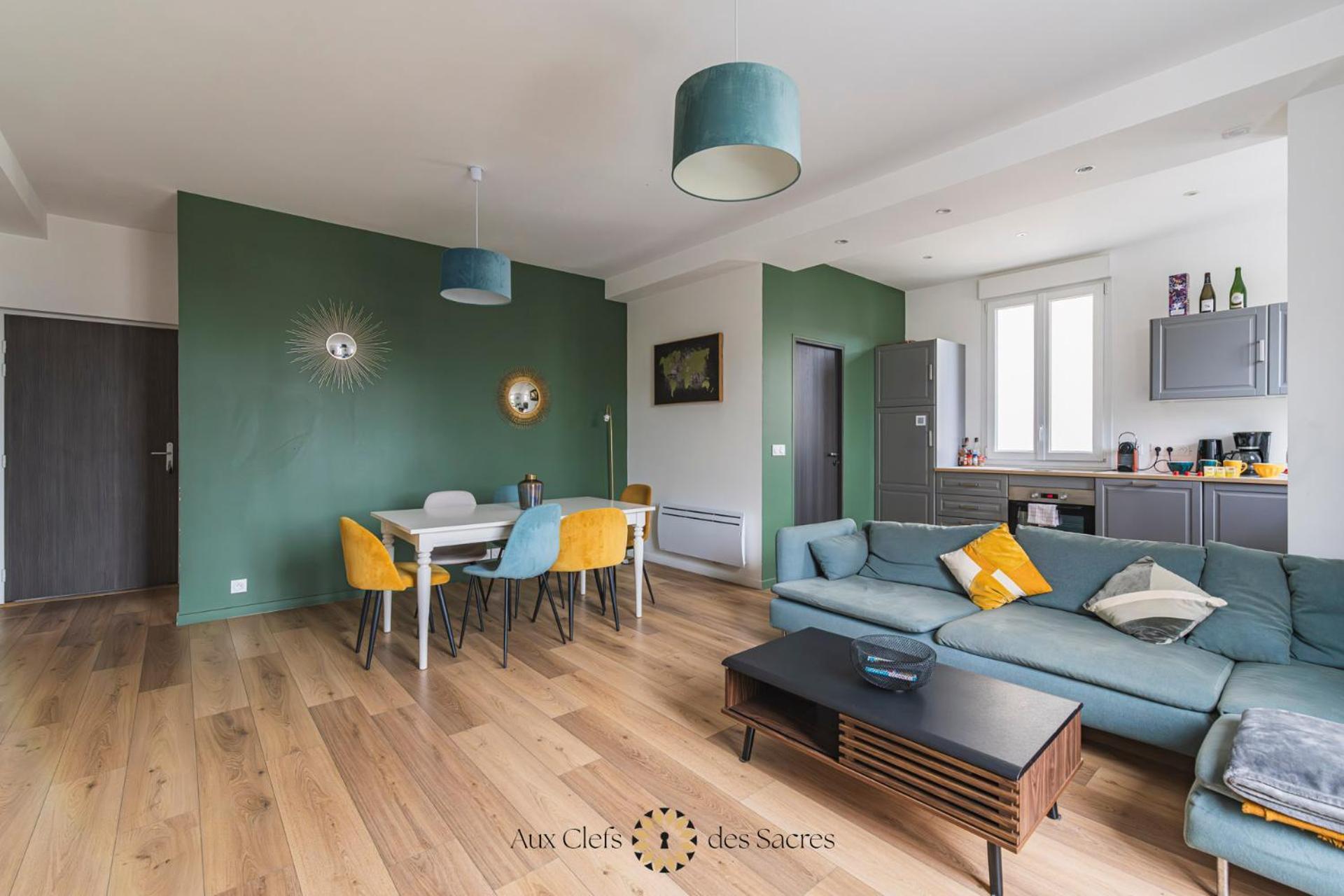 Ponsardin #55 Spacieux Appartement 3 Ch 6 Couchages Reims Luaran gambar