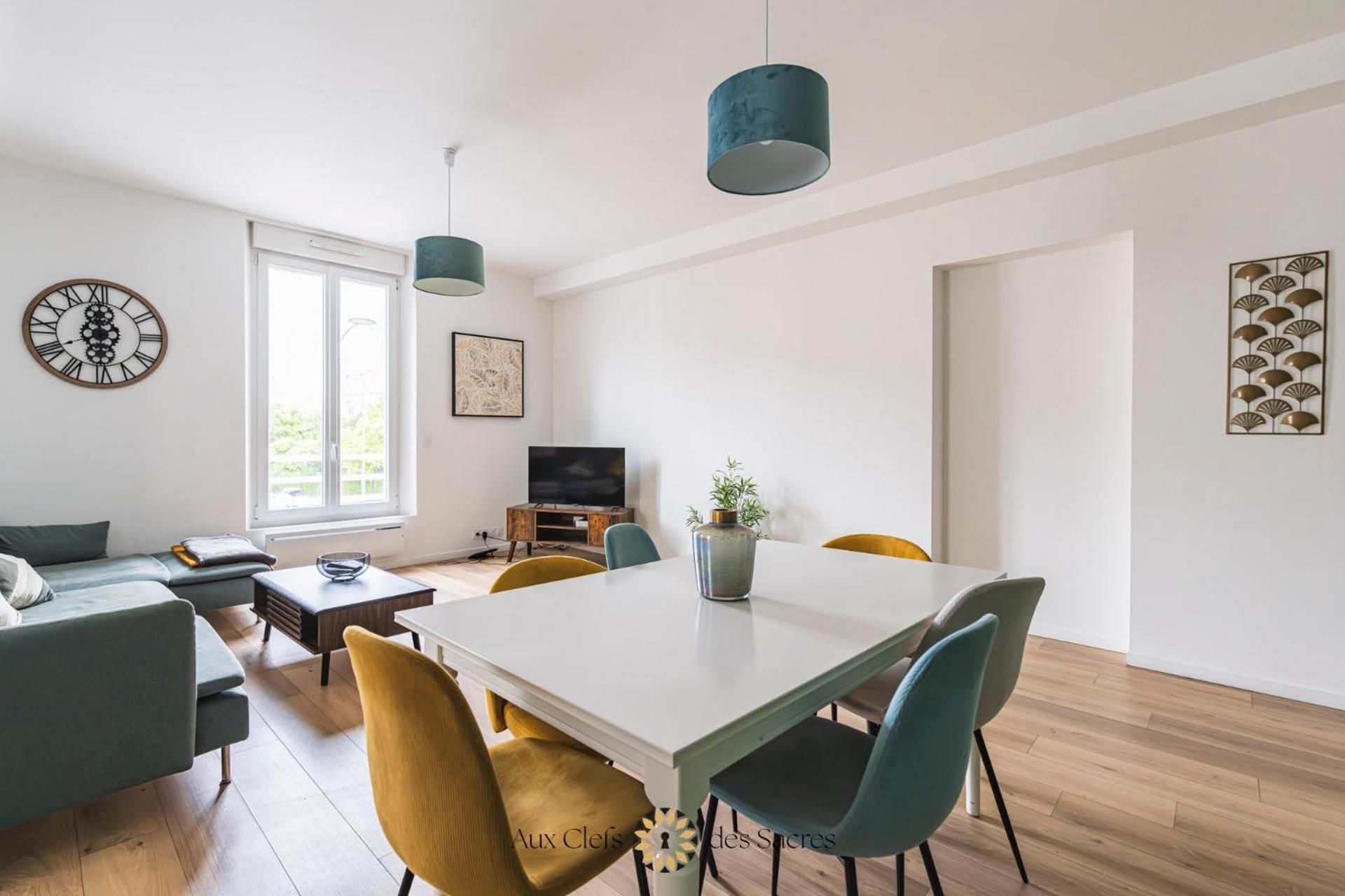 Ponsardin #55 Spacieux Appartement 3 Ch 6 Couchages Reims Luaran gambar